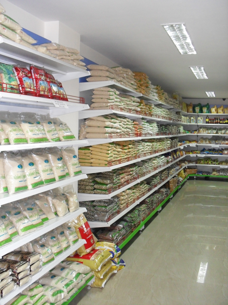 Kirana store racks