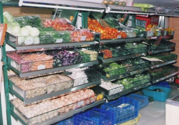Supermarket Utility Rack